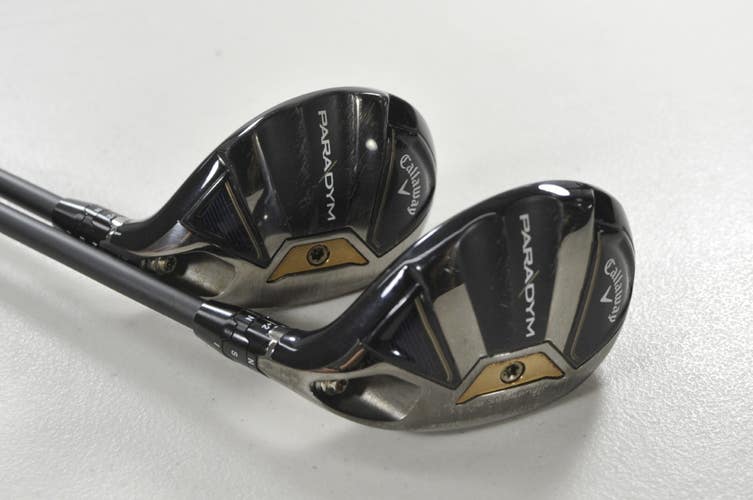 Callaway Paradym 21* and 24* Hybrid Set Senior Flex Cypher 5.0 Graphite #218629