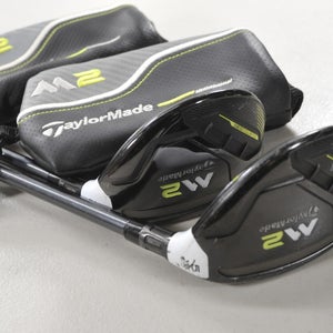 TaylorMade M2 Rescue 2017 4 and 5 Hybrid Set Senior Flex RH 55g Graphite #218409