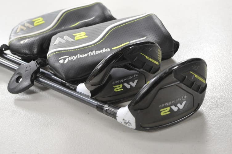 TaylorMade M2 Rescue 2017 4 and 5 Hybrid Set Senior Flex RH 55g Graphite #218409