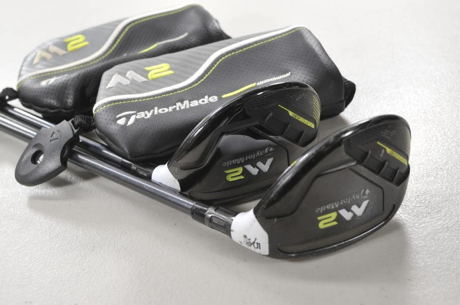 TaylorMade M2 Rescue 2017 4 and 5 Hybrid Set Senior Flex RH 55g