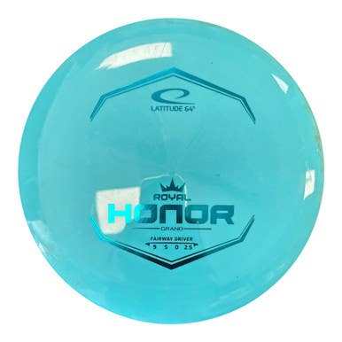 Used Latitude 64 HONOR Disc Golf Driver Turquoise 175g 11450-S000521356