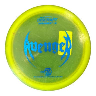 Used Discraft AVENGER Disc Golf Driver Yellow 173g 11450-S000521350