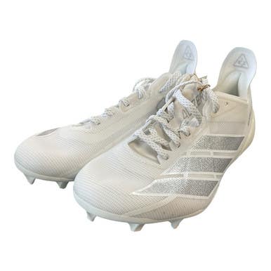 Used Adidas LAX Cleats Womens White Senior 5.5 11450-S000521318