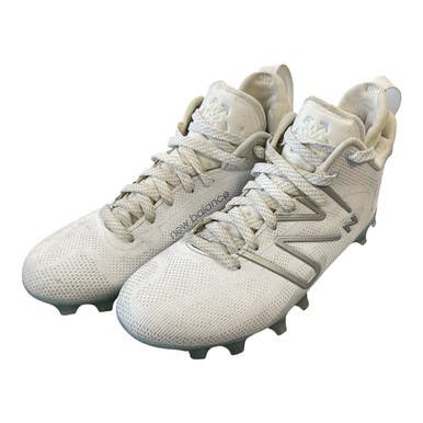Used New Balance LAX Cleats Womens White Senior 7.5 11450-S000521315