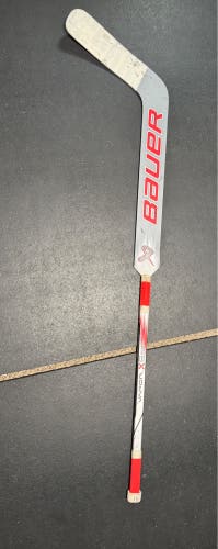 Intermediate Bauer Vapor X5 Pro Regular Goalie Stick 24" Paddle (Used)