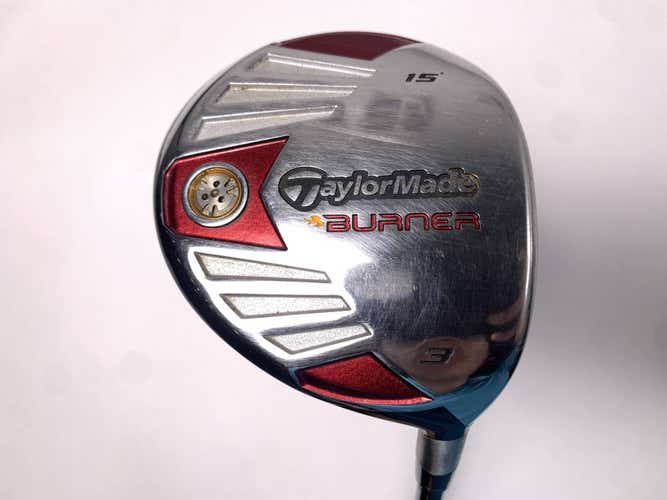 TaylorMade Burner Steel 2007 3 Fairway Wood 15* REAX 50g Regular RH