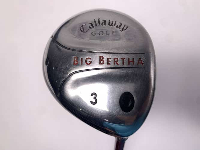 Callaway Big Bertha 2004 3 Fairway Wood 15* RCH 75w Firm RH
