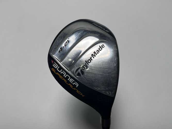 TaylorMade Burner Superlaunch 4 Hybrid 21* REAX 60g Stiff Graphite Mens RH