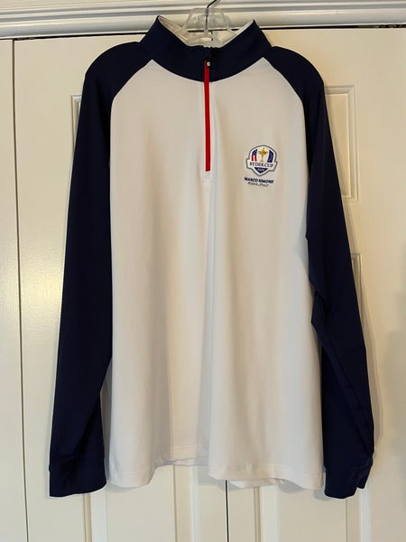 Men's XL FootJoy Ryder Cup 2023 Marco Simone, Rome Italy 1/4 zip pullover - LNC