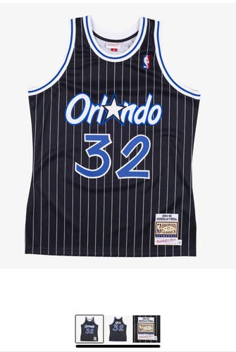 Black XXL Men's Mitchell & Ness Jersey (New)