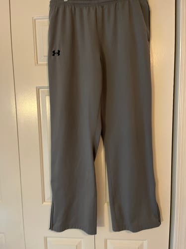 Men's LG Under Armour loose fit gray sweatpants - LNC