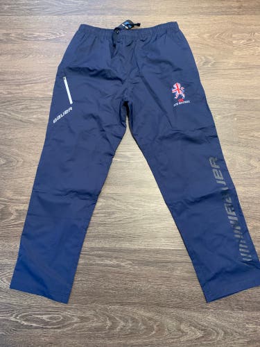 Blue Large Adult Unisex Bauer Pants (New)