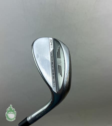 Titleist Vokey SM8 D Grind Chrome Wedge 58*-12 Wedge Flex Steel Golf Club
