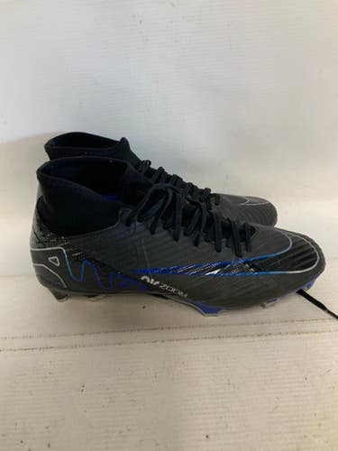Used Nike MERCURIAL AIR ZOOM Soccer Cleats Black Junior 06 11823-S000039306