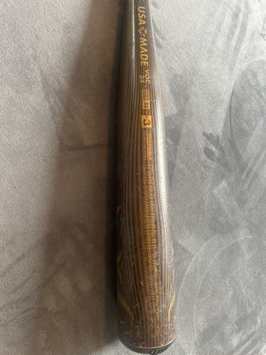 2024 DeMarini Voodoo Alloy BBCOR Certified Bat (-3) 28 oz 31" (Used)