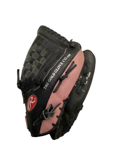 Used Rawlings FP22SB BB/SB Glove RH Throw Black 12" 11443-S000205804