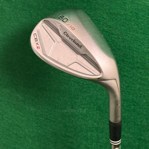 Cleveland CBX 2 60-10 60 Lob Wedge Dynamic Gold 115 Steel Wedge Flex