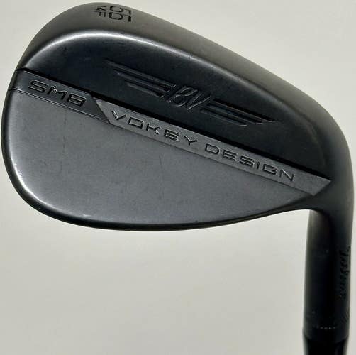 Titleist Vokey SM8 Jet Black Sand SW Wedge 56-14* F-Grind Steel Right Hand NICE!