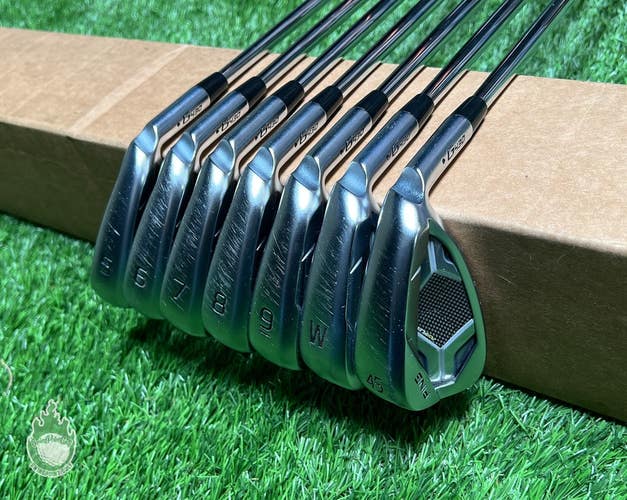 Used RH Ping Black Dot G430 Irons 5-PW/45* DG 105g Regular Flex Steel Golf Set