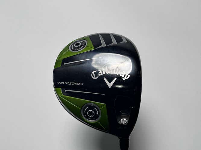 Callaway Razr Fit Xtreme Driver 9.5* Aldila Trinity 65g Stiff Graphite Mens RH