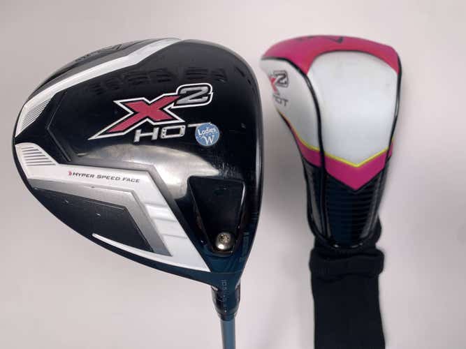 Callaway X2 Hot Womens Driver 10.5* Ladies Graphite Womens RH HC Undersize Grip