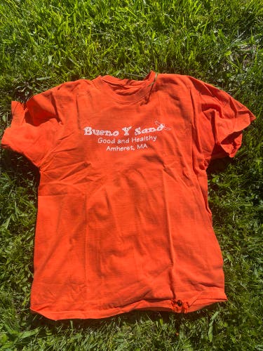 Bueno y Sano Orange Large Men's Shirt (Used)