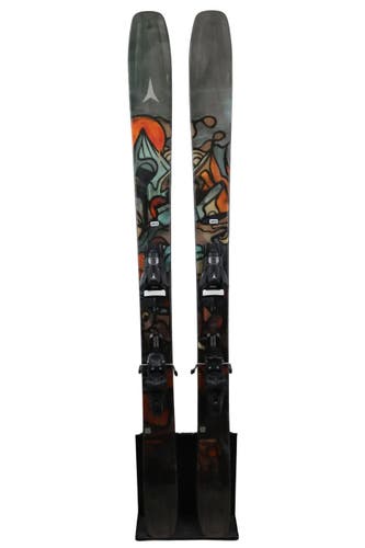 USED 2026 Atomic Bent 100 165cm Skis with Atomic Strive 11 Bindings