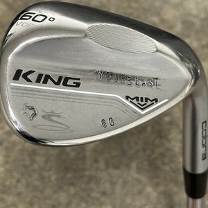 Cobra KING MIM Lob LW Wedge 60-08* V-Grind Steel Dynamic Gold S200 RH