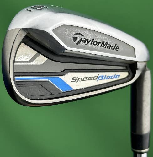 TaylorMade SpeedBlade Individual 6-Iron Right Hand Steel Stiff S-Flex RH (+.5")