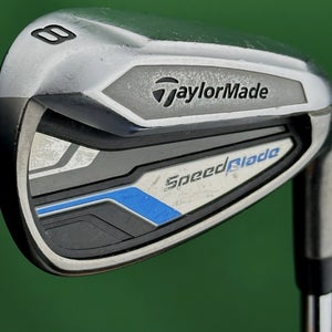 TaylorMade SpeedBlade Individual 8-Iron Right Hand Steel KBS Stiff S-Flex (+.5")