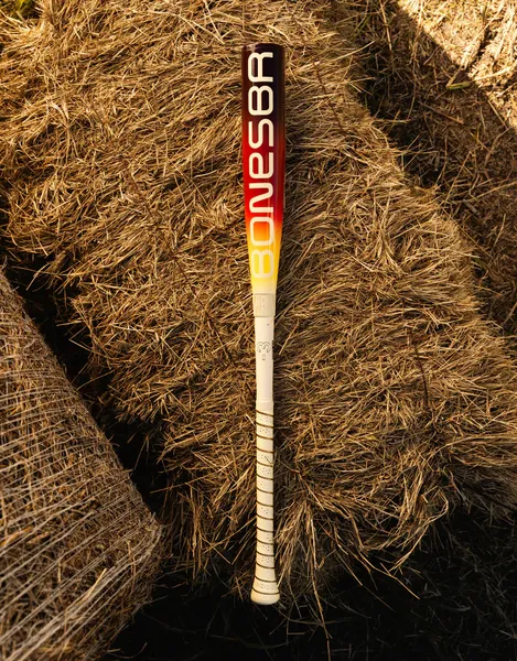Warstic Bonesaber Hybrid BBCOR Certified Bat -3 28 oz 31" (New) Harvester yellow red maroon crimson