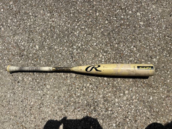 2025 Rawlings Icon Composite BBCOR Certified Bat (-3) 29 oz 32" (Used)