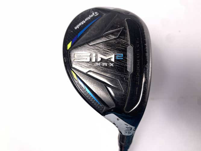 TaylorMade SIM2 MAX Rescue 3 Hybrid 19* Fujikura Ventus Blue 6-R Regular RH