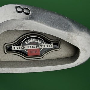 Callaway Big Bertha 96 Individual 8-Iron Steel True Temper Memphis 10 Stiff RH