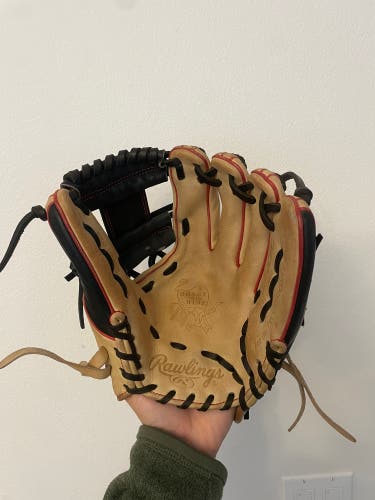 Rawlings Heart of the Hide PRO314-2CBG 11.5” RH Infield Baseball Glove (Used)