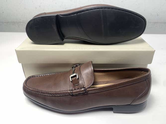 Peter Millar Crown Leather Bit Loafer Brown Men's SZ 11.5 NEW