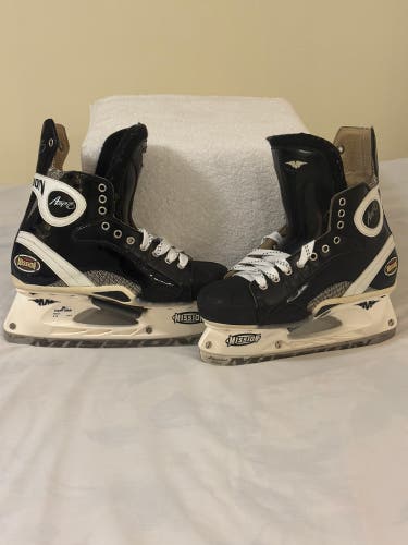 Mission AMP 6 Senior Men’s Ice Hockey Skates 8.5D - Good Condition