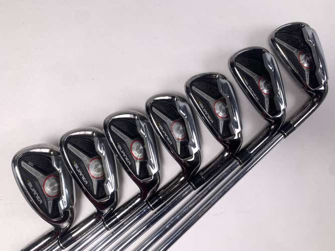TaylorMade Burner 2009 Iron Set 4-PW+SW Burner Superfast Regular RH No 7 iron