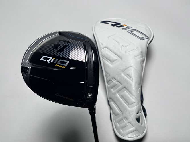 TaylorMade Qi10 MAX Driver 9* Diamana T+ Xlink Tech 60g Regular RH HC