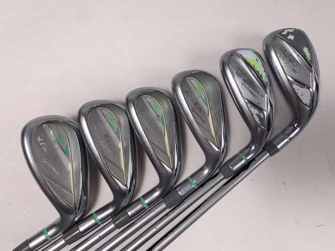 TaylorMade Kalea Ladies Iron Set 6-PW+SW Slimtech Ladies Graphite Womens RH