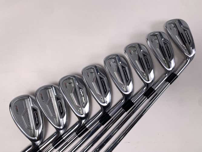 TaylorMade RSi 2 Iron Set 5-PW+GW+SW KBS Tour 105 105g Stiff Steel Mens RH