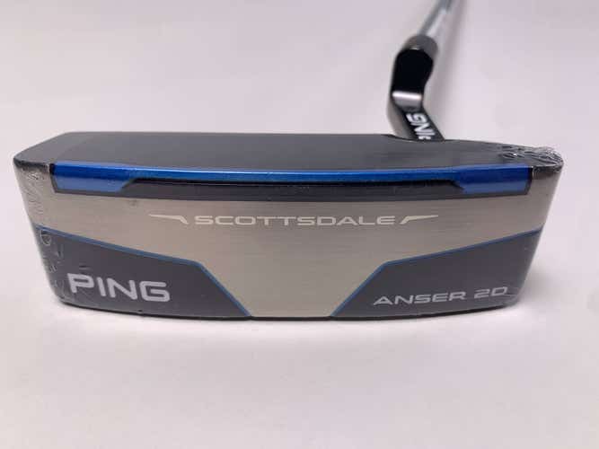 Ping Scottsdale Anser 2D 2025 Putter 34" SuperStroke Tour 2.0 PT Black Dot RH