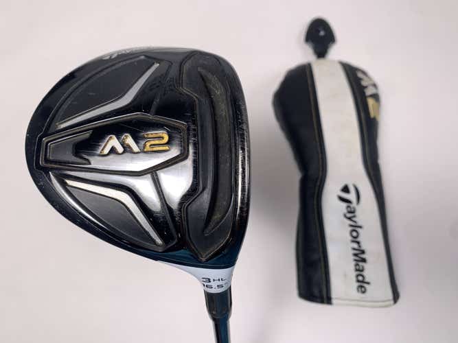 TaylorMade M2 3HL Fairway Wood 16.5* REAX 55g Senior Graphite Mens RH HC