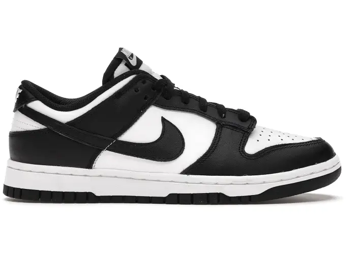Size 8 - Nike Dunk Low Retro Black Panda Women's (NO BOX) DD1503-101