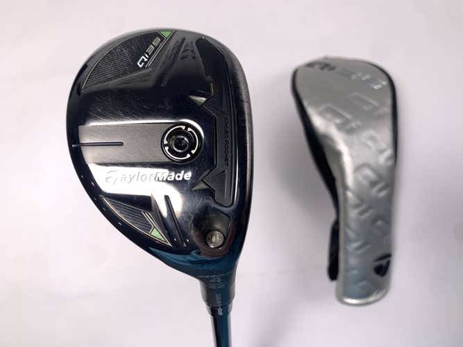 TaylorMade Qi35 Rescue 4 Hybrid 22* Kai'li White 90S 90g Stiff RH HC