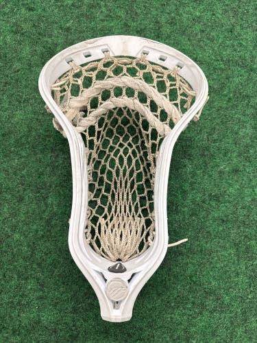 White Maverik Kinetik Strung Head (Used)