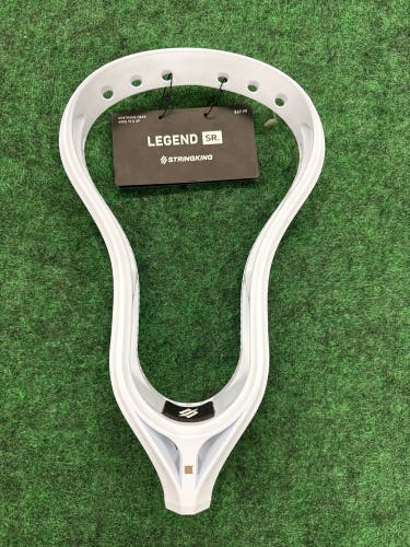 White StringKing Legend Senior Unstrung Head (New)
