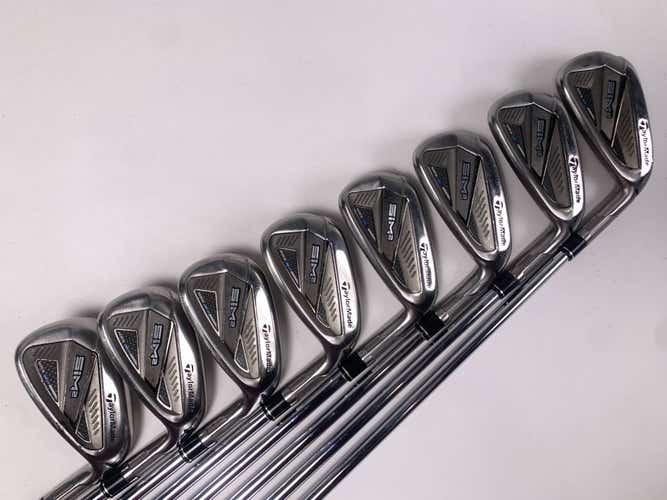 TaylorMade SIM2 MAX Iron Set 4-PW+GW KBS Max MT 85g Regular Steel Mens RH
