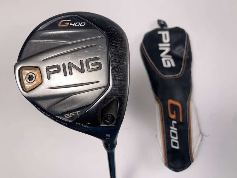 Ping G400 SF Tec 5 Fairway Wood 19* TFC 80 F Lite Senior Graphite