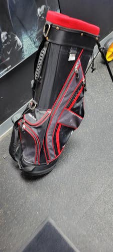 Used Top Flite 4 WAY STAND BAG Mens Stand Bag Red 11497-S000158073